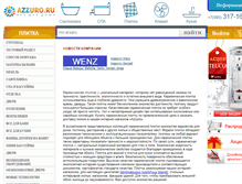 Tablet Screenshot of otdelka.azzuro.ru